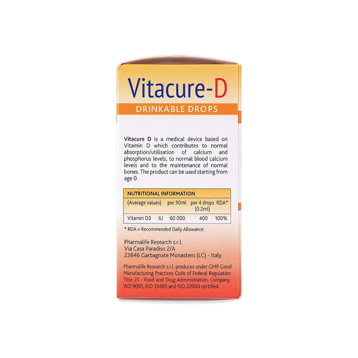 49130-VITACURE D DROPS CHILD&amp;ADULT 30ML +5
