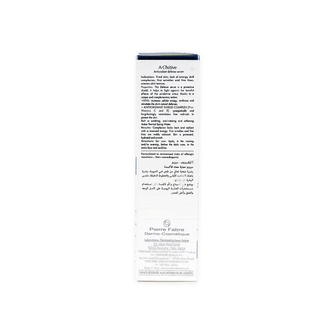 AVENE A-OXITIVE ANTIOXIDEREND SERUM 30ML