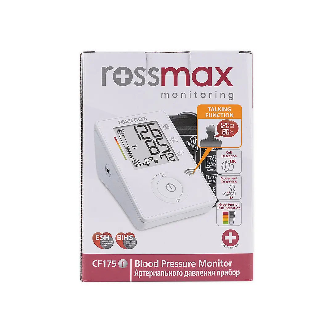 49185-Rossmax Upper Arm Talking BP Monitor-CF175 +1