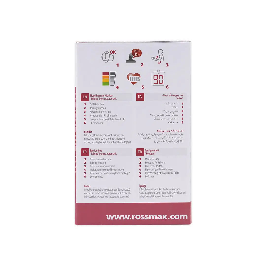 Rossmax Blood Pressure Monitor Cf175