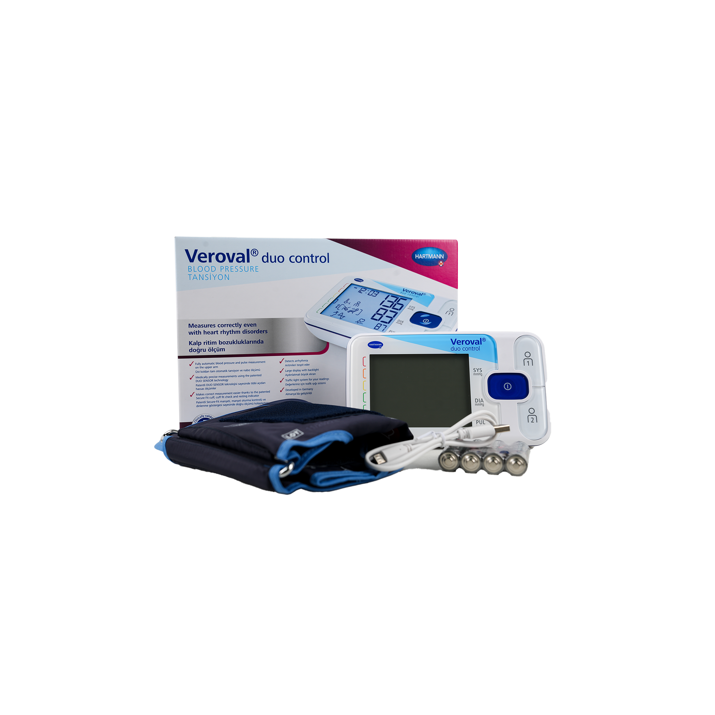 Hartmann Veroval Duo Control BP Monitor-L