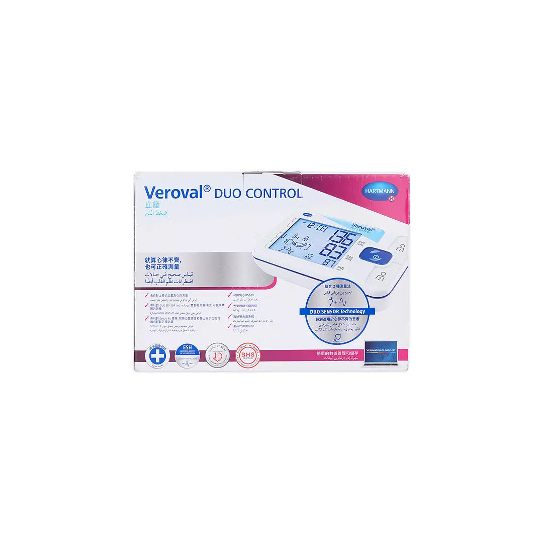 Hartmann Veroval Duo Control Upper Arm BP Monitor-L