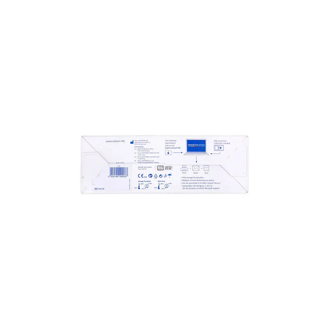 Hartmann Veroval Duo Control Upper Arm BP Monitor-L