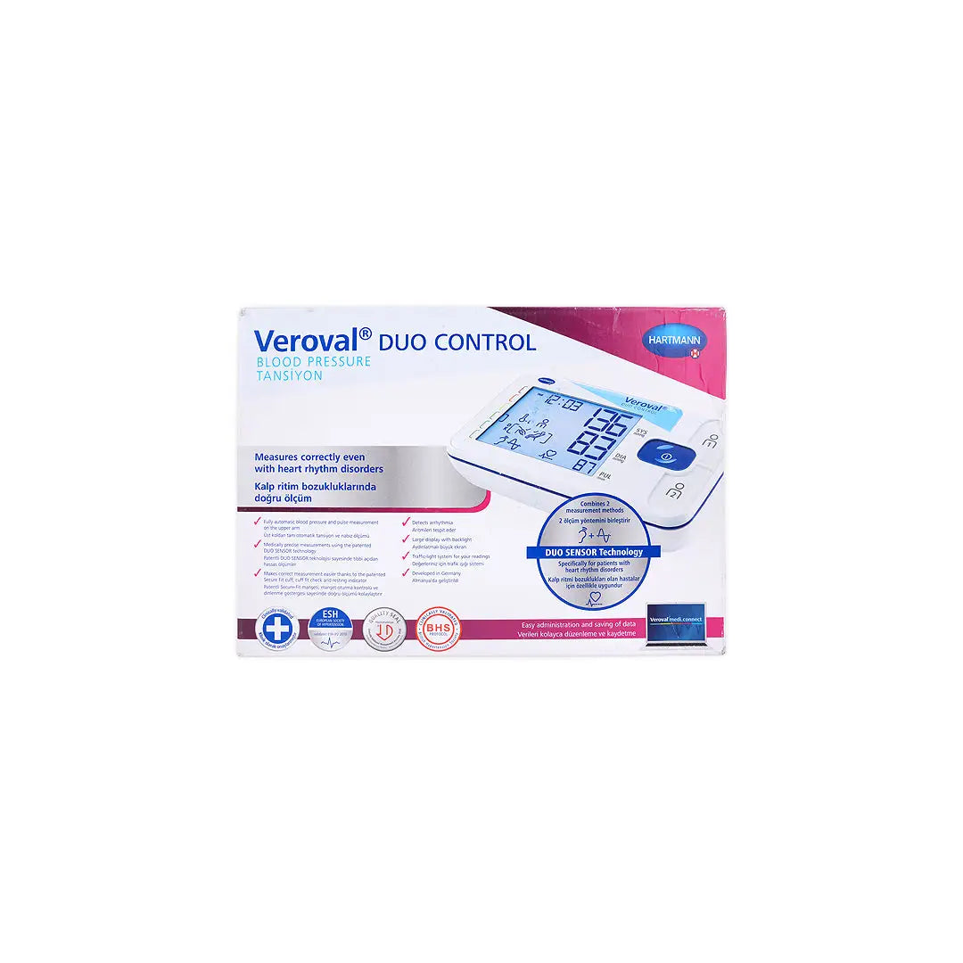 Hartmann Veroval Duo Control Upper Arm BP Monitor-L