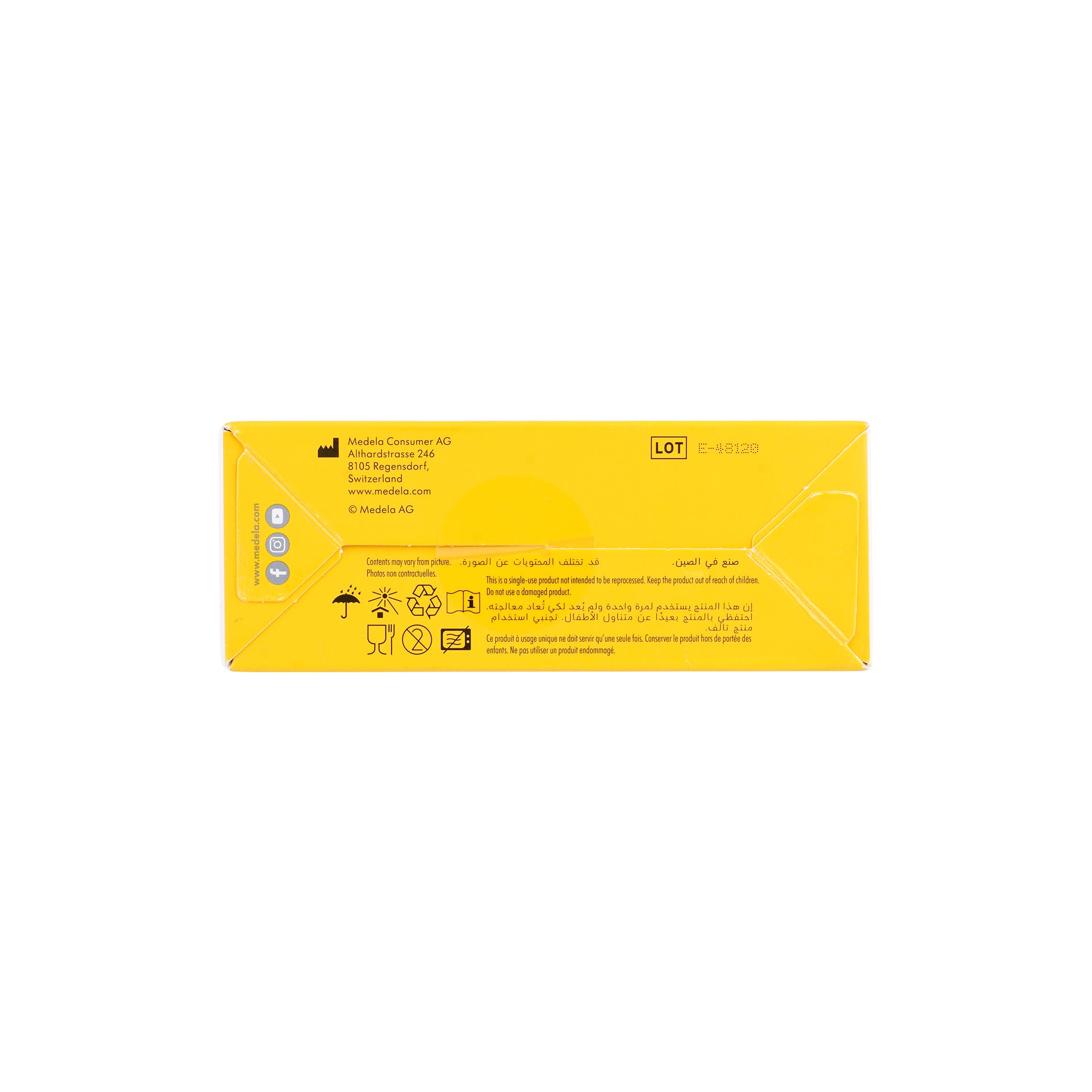 49249-Medela Breast Milk Storage Bags 80ml X 25Pcs +4