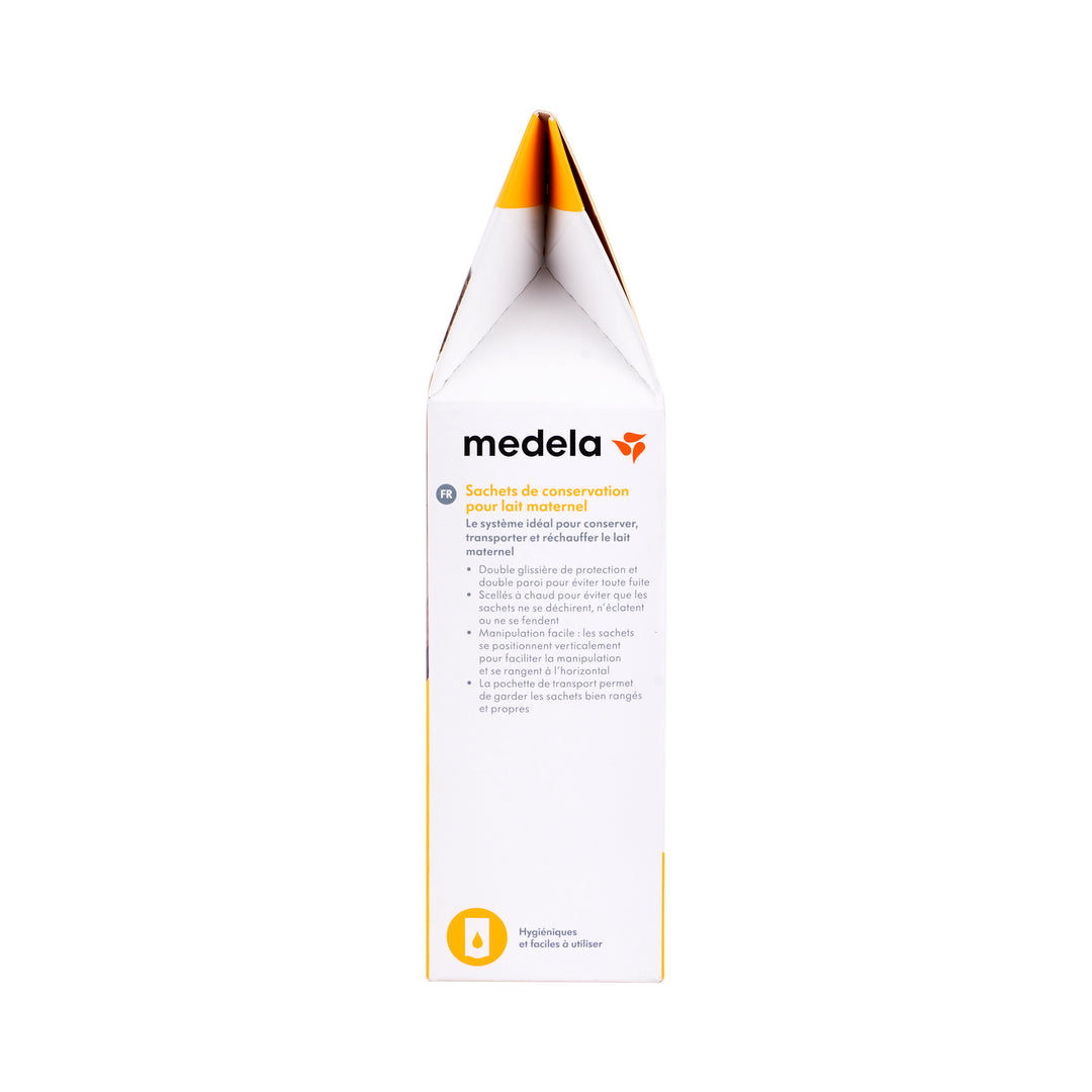 49249-Medela Breast Milk Storage Bags 80ml X 25Pcs +3