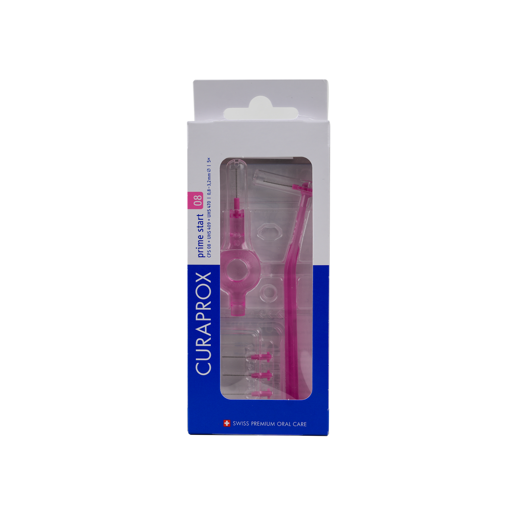 Curaprox Prime Start Interdental Brush Pink-CPS08