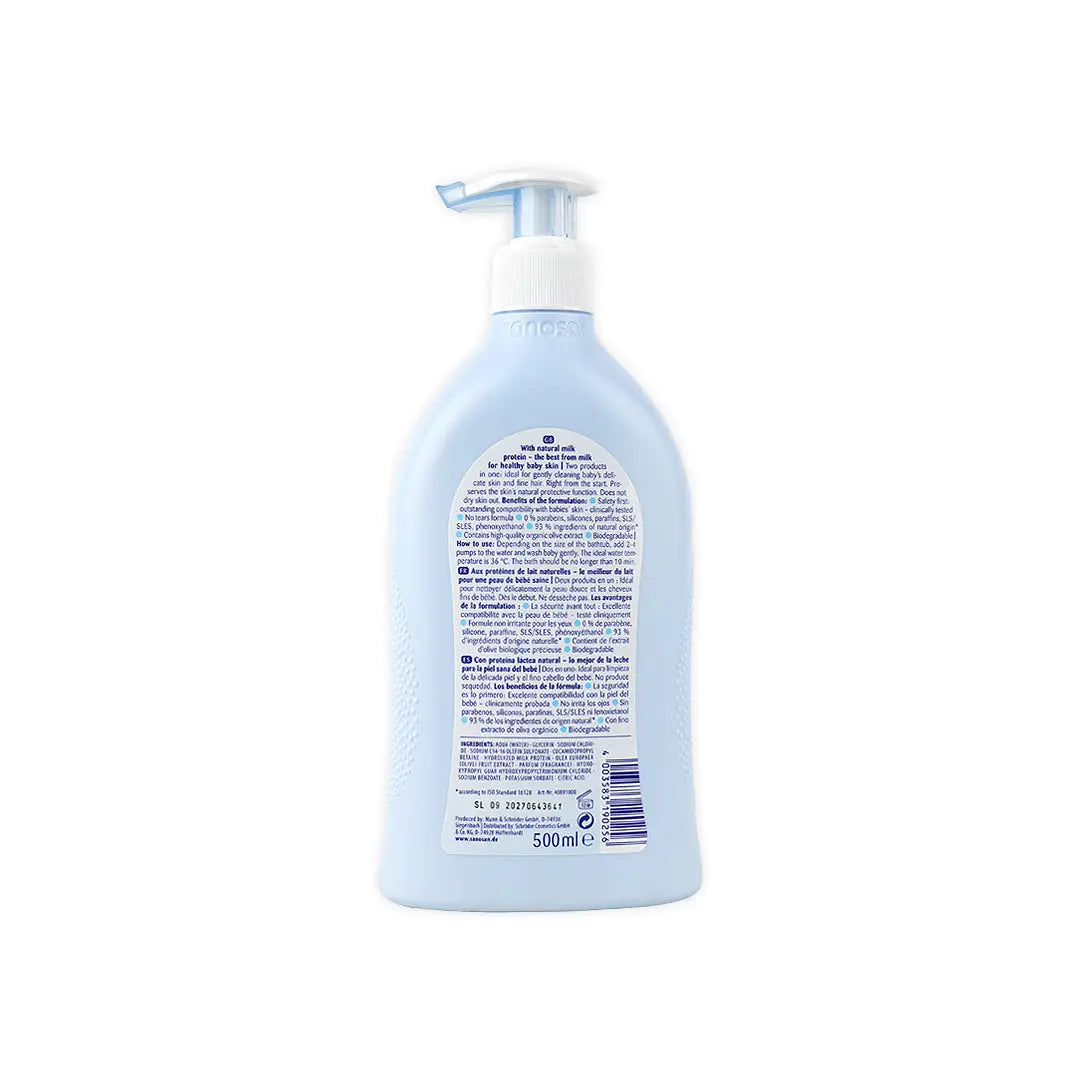49342-Sanosan Baby Bath &amp; Shampoo 500ml +1