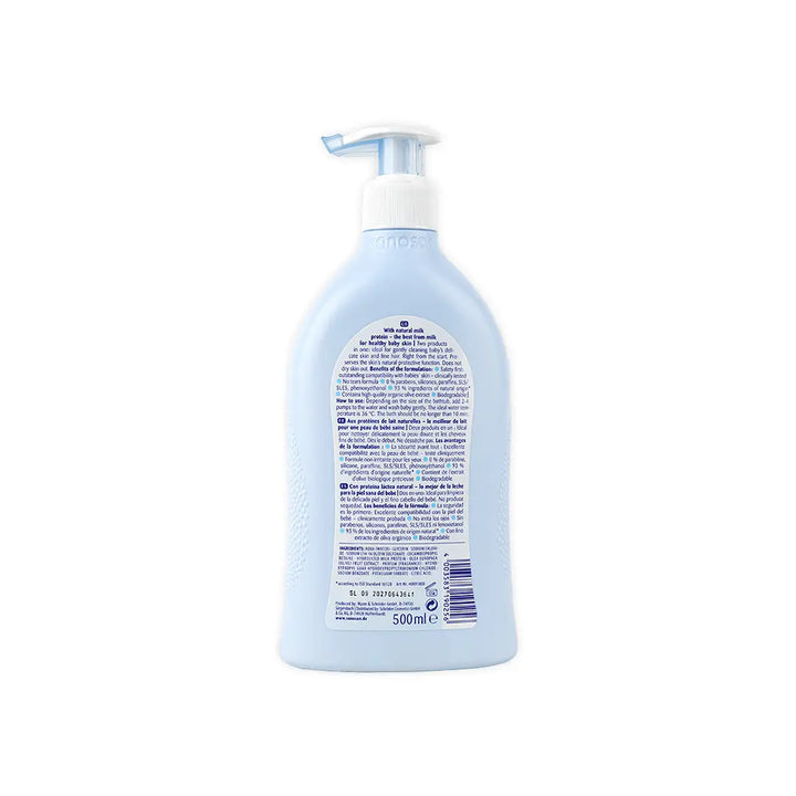 49342-Sanosan Baby Bath &amp; Shampoo 500ml +1