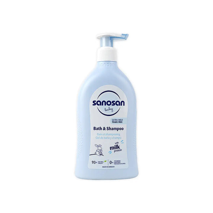 49342-Sanosan Baby Bath &amp; Shampoo 500ml