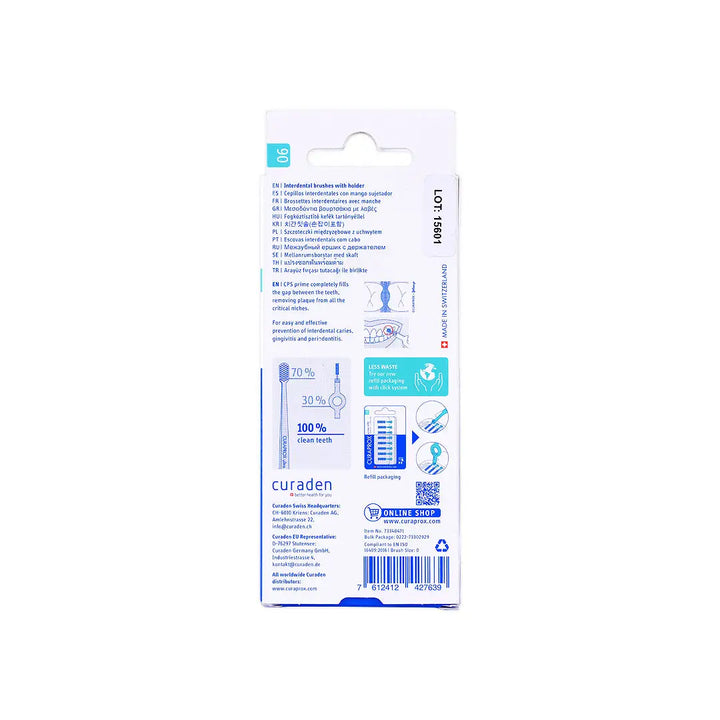 49457-Curaprox Prime Start Interdental Brush Blue-CPS06 +3
