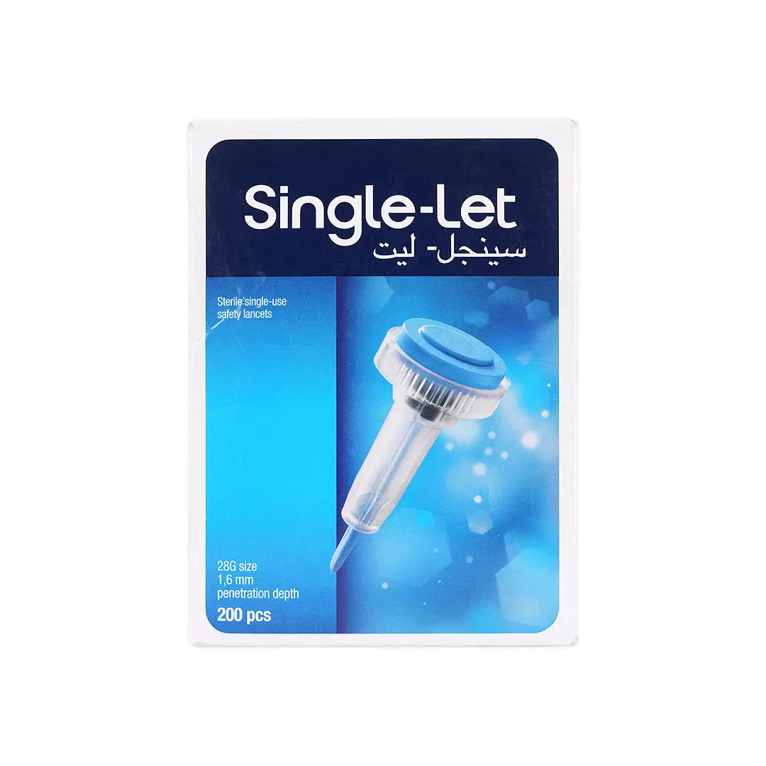 Single-Let Sterile Single Use Lancets 200pcs