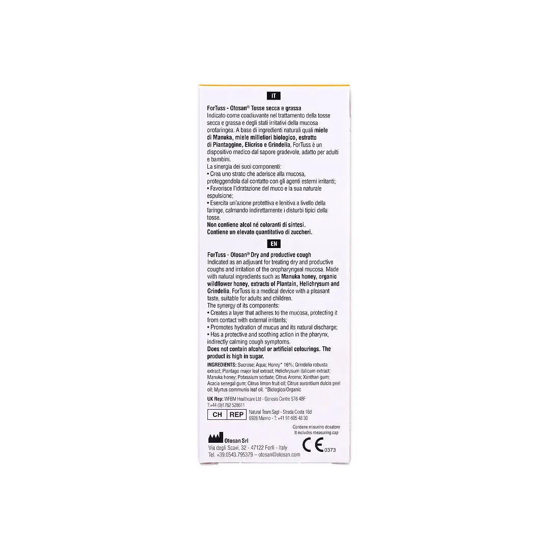 49608-Otosan Fortuss Cough Syrup 180G +7