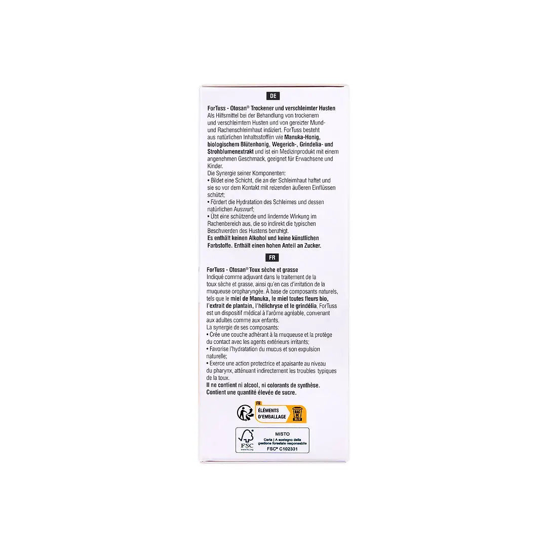 49608-Otosan Fortuss Cough Syrup 180G +8