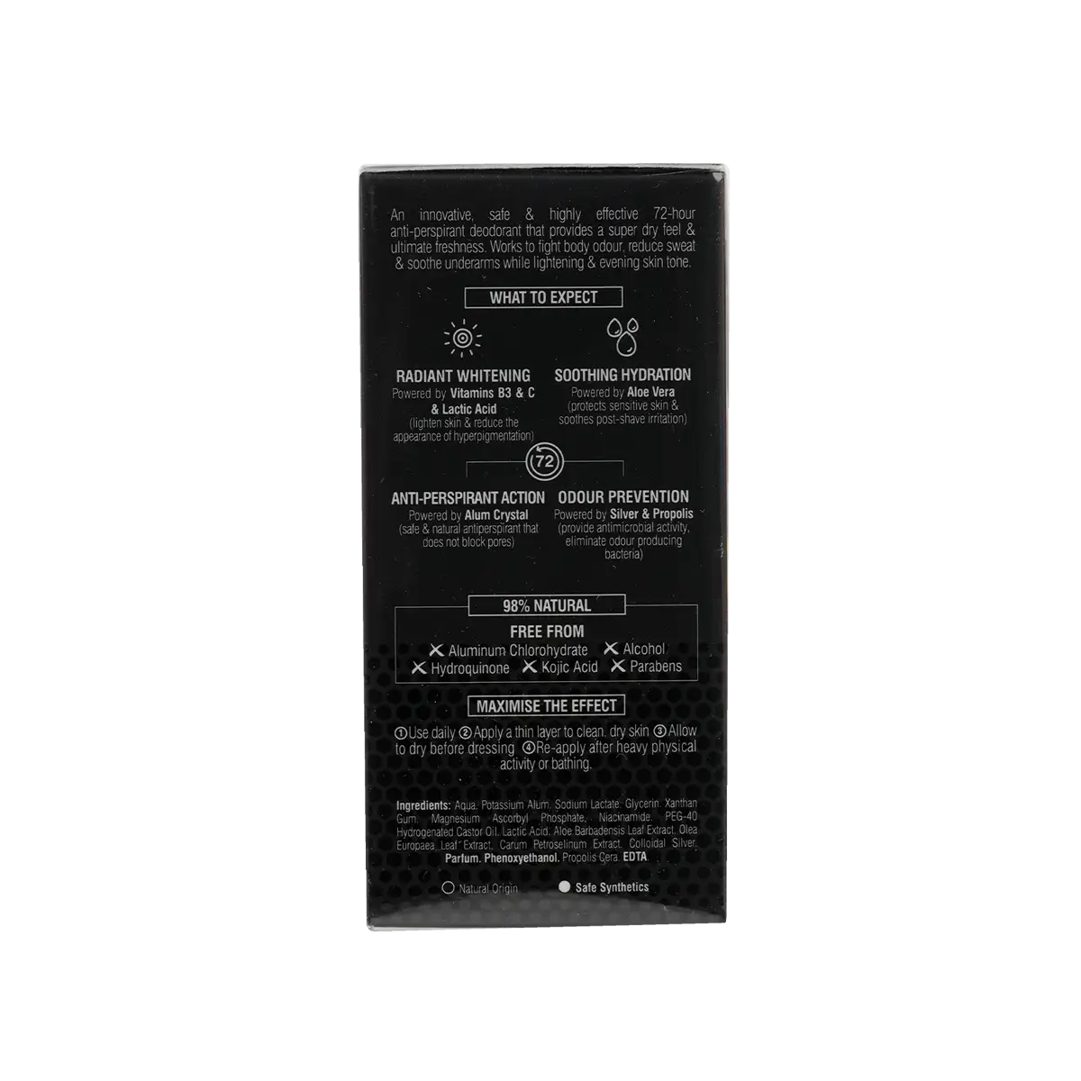 BEESLINE OFFER-WHITENING ROLL ON DEO 72H ACTIVE FRESH(1 + 1)