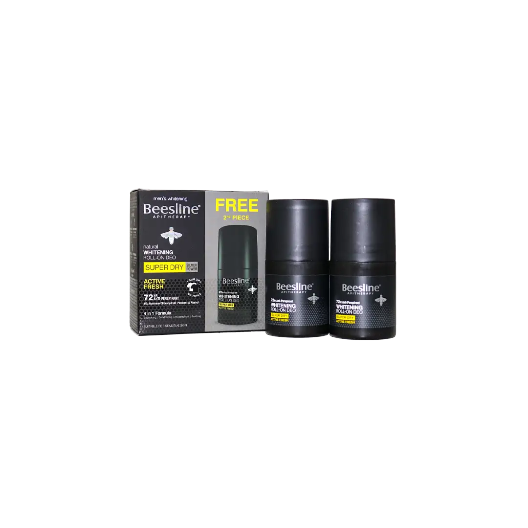 BEESLINE OFFER-WHITENING ROLL ON DEO 72H ACTIVE FRESH(1 + 1)