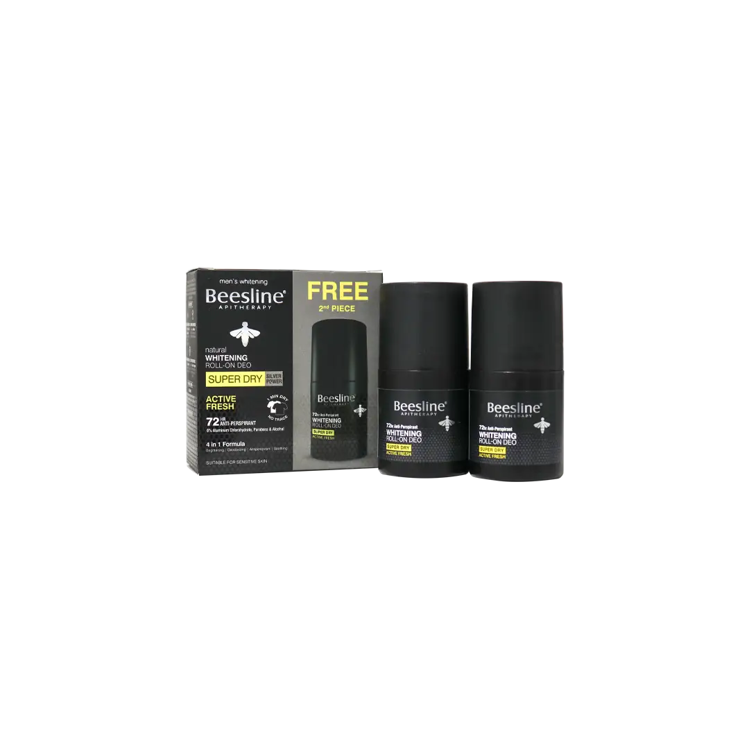 BEESLINE OFFER-WHITENING ROLL ON DEO 72H ACTIVE FRESH(1 + 1)
