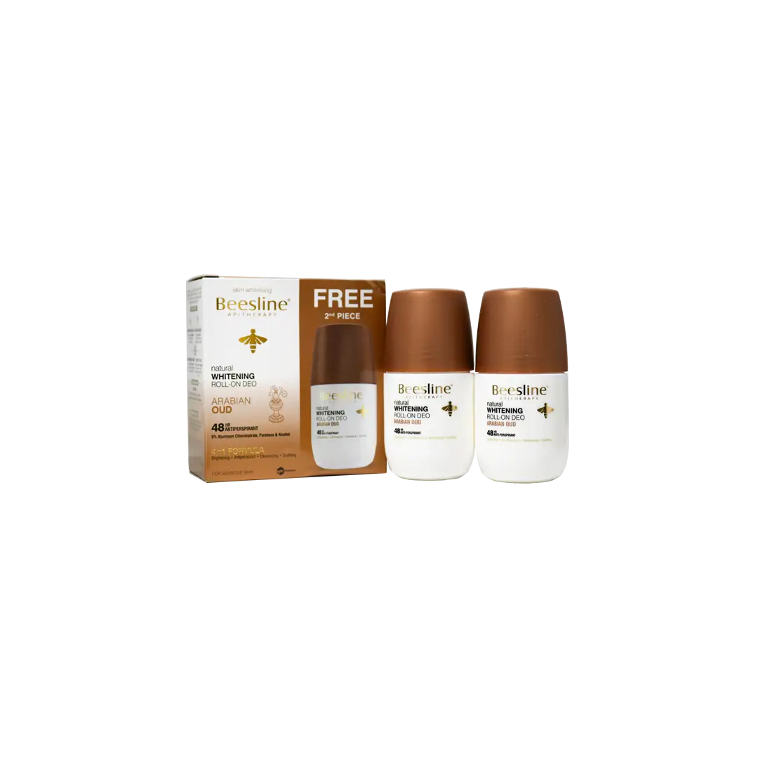 49620-Beesline Offer-Whitening Roll On Deo 48H Arabian Oud (1+1)