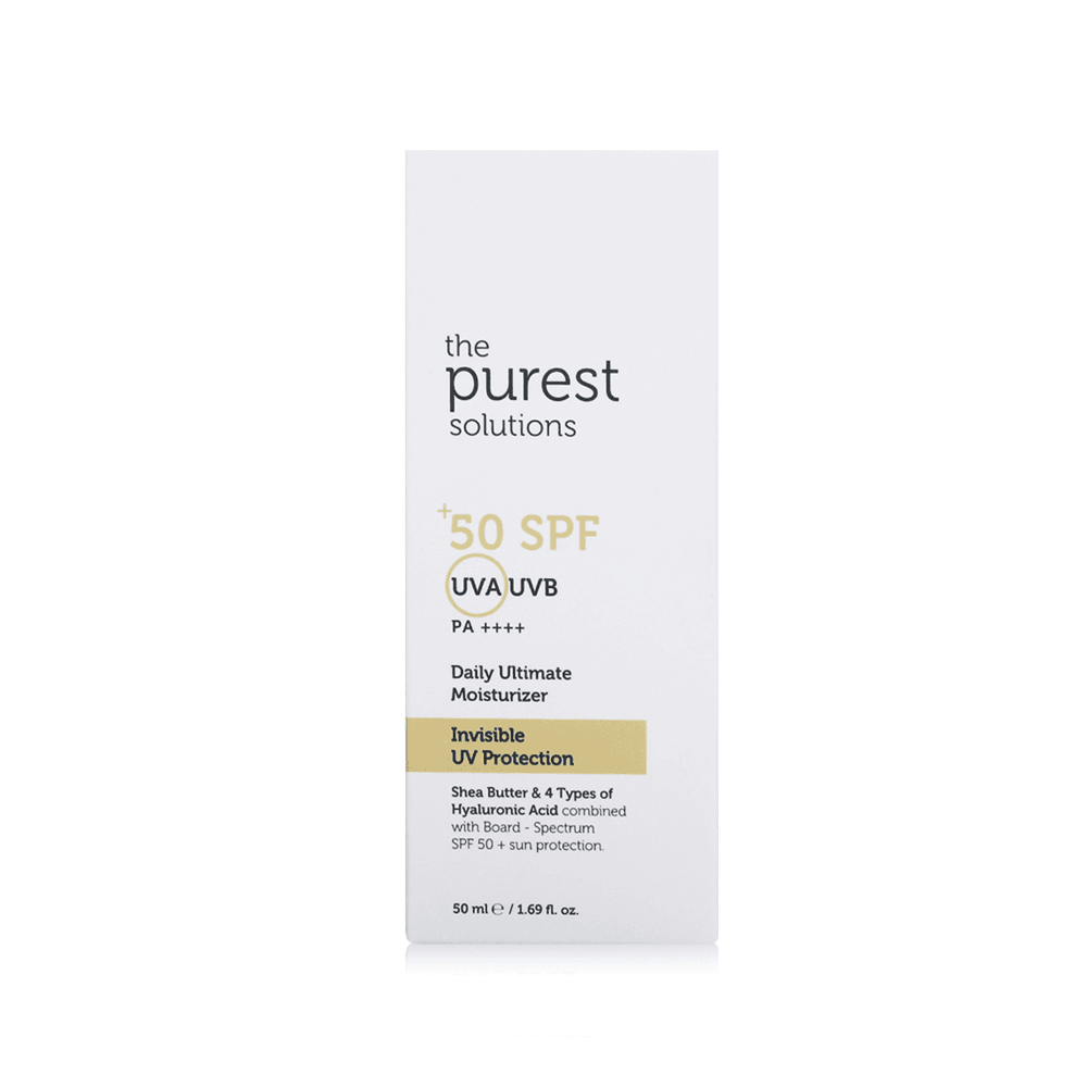 THE PUREST SOLUTIONS SPF50 + INVISIBLE ULTIMATE MOIST. 50ML
