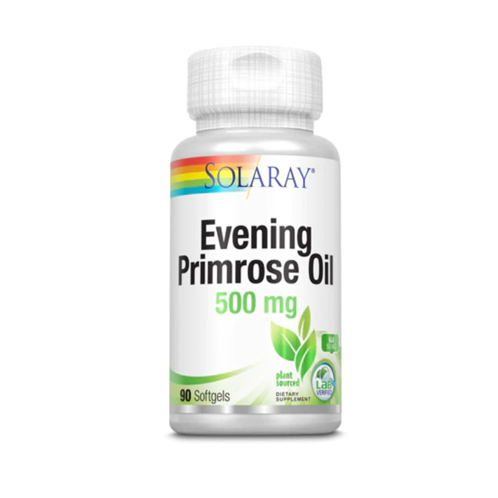 SOLARAY EVENING PRIMROSE OIL 500MG 90 SOFTGELS