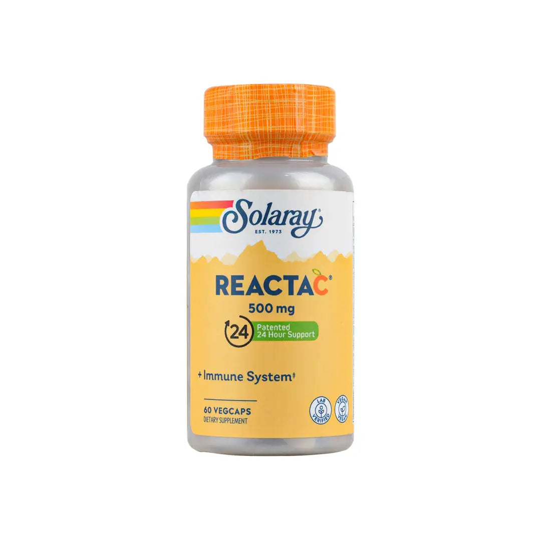 SOLARAY REACTA C 500MG 60 VEGCAPS