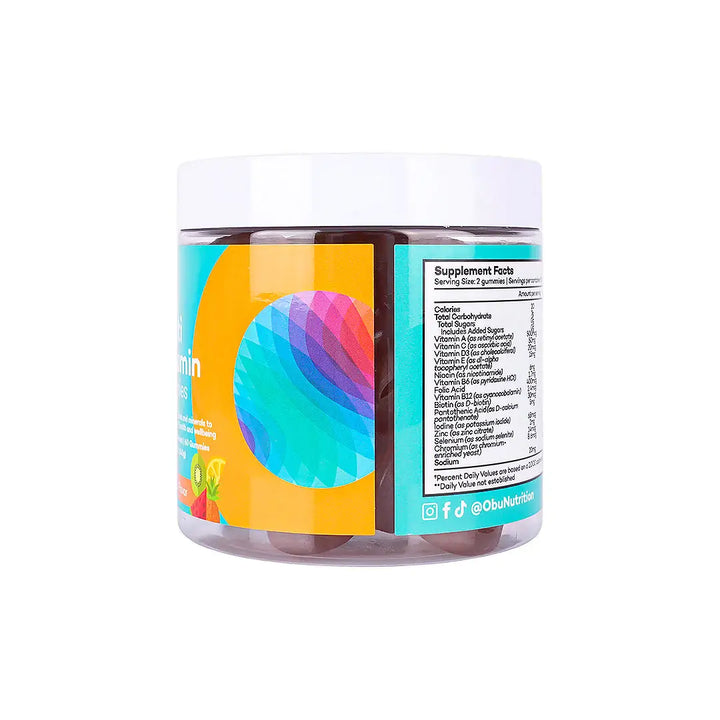 49648-OBU Multivitamin 60 Gummies -Tropical Flavor +2
