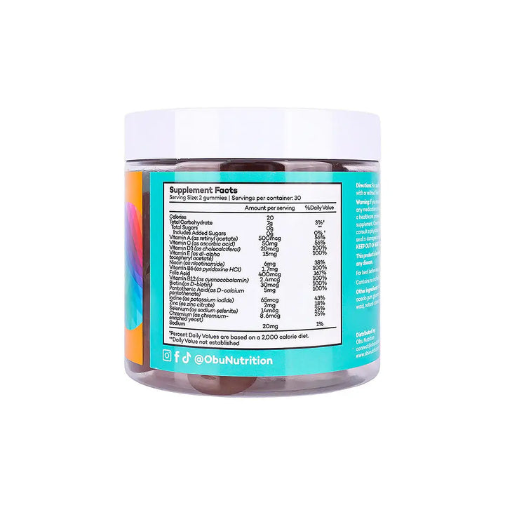 49648-OBU Multivitamin 60 Gummies -Tropical Flavor +3