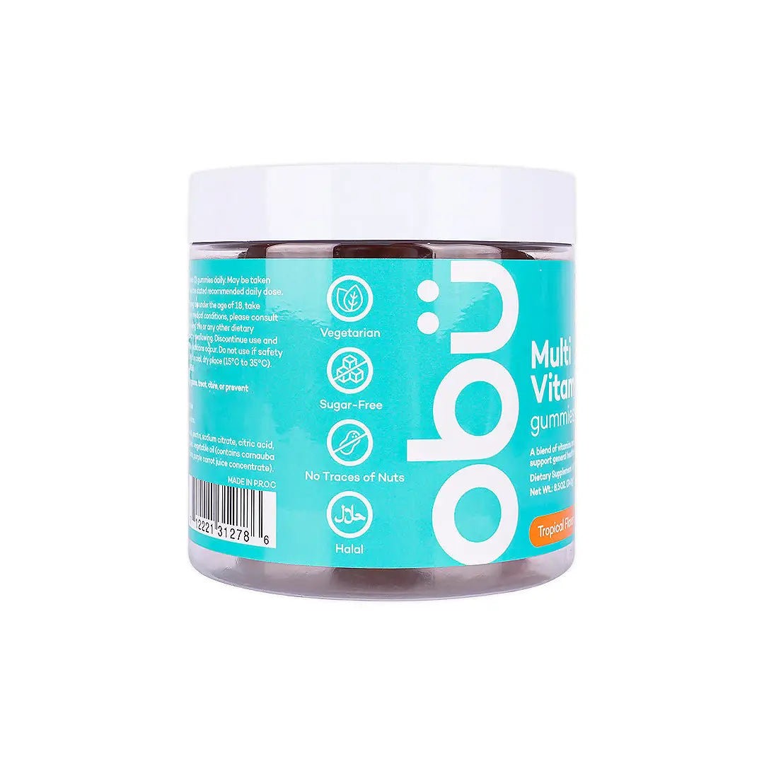 49648-OBU Multivitamin 60 Gummies -Tropical Flavor +1