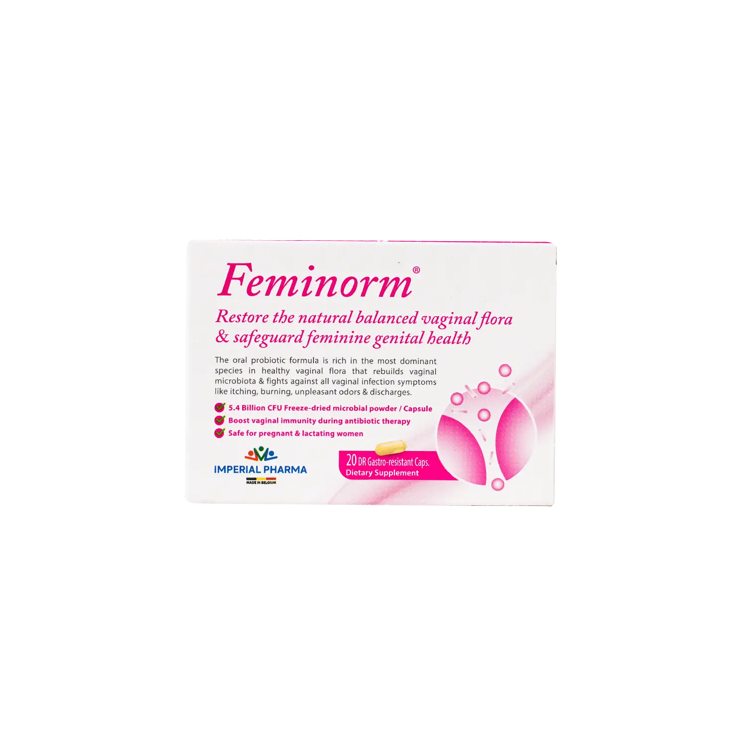 FEMINORM 20 CAPSULES