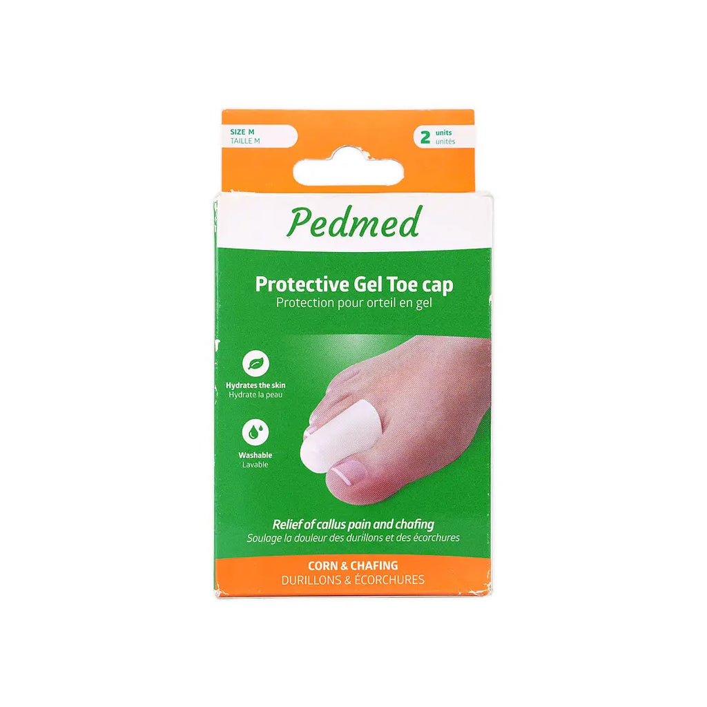 Pedmed Protective Gel Toe Cap 2 Units Size-M (F-00033-09Cpz)