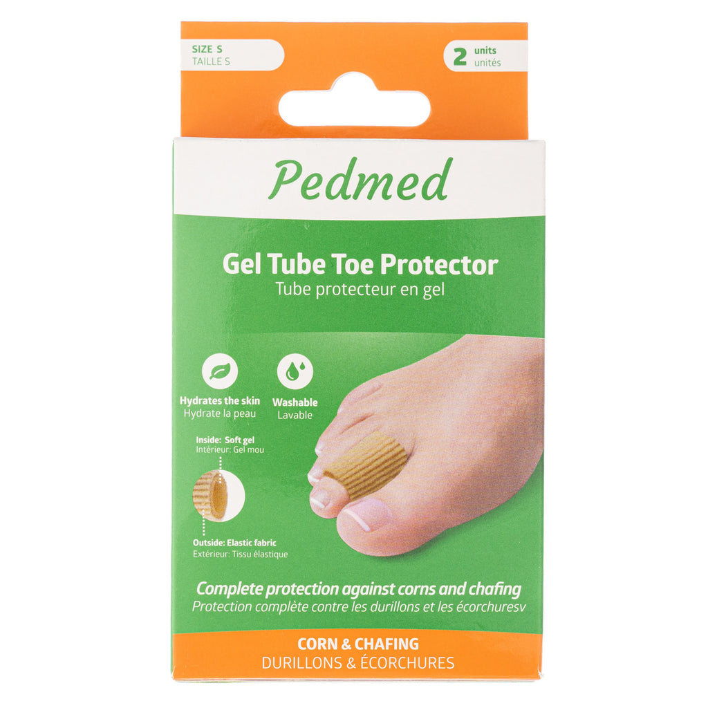 PEDMED GEL TUBE TOE PROTECTOR 2 UNITS SIZE-S (F-00050-03CPZ)
