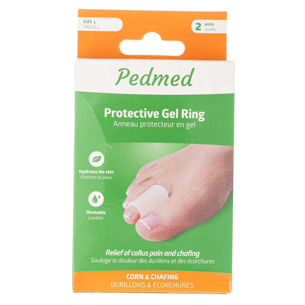 PEDMED PROTECTIVE GEL RING 2 UNITS SIZE-L (F-00041-02CPZ)