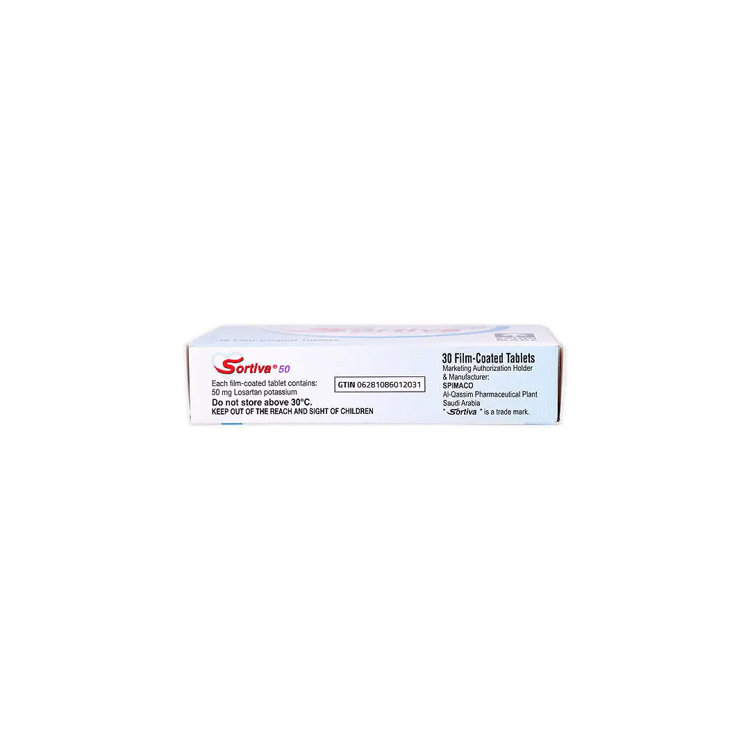 Sortiva 50Mg 30 Fc Tablets