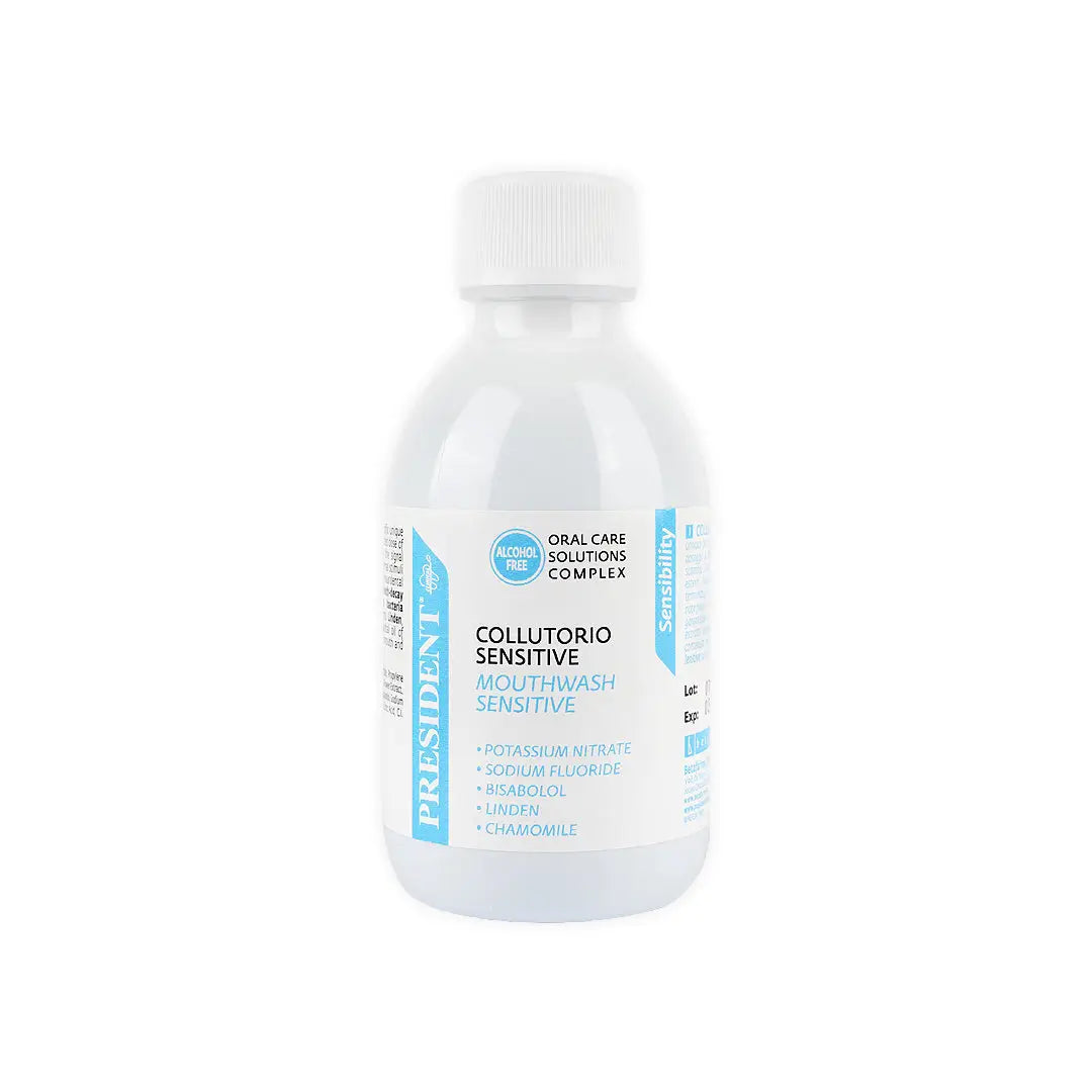 President Sensitive Mouthwash 200ml
