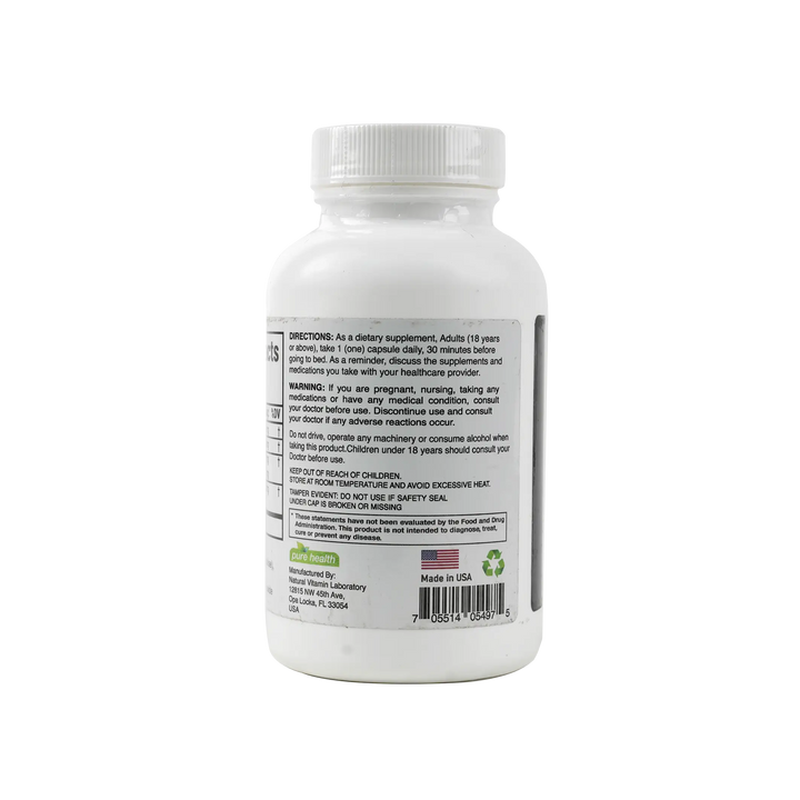 49688-Pure Health Pure Sleep Zone 60 Veg Capsules +2