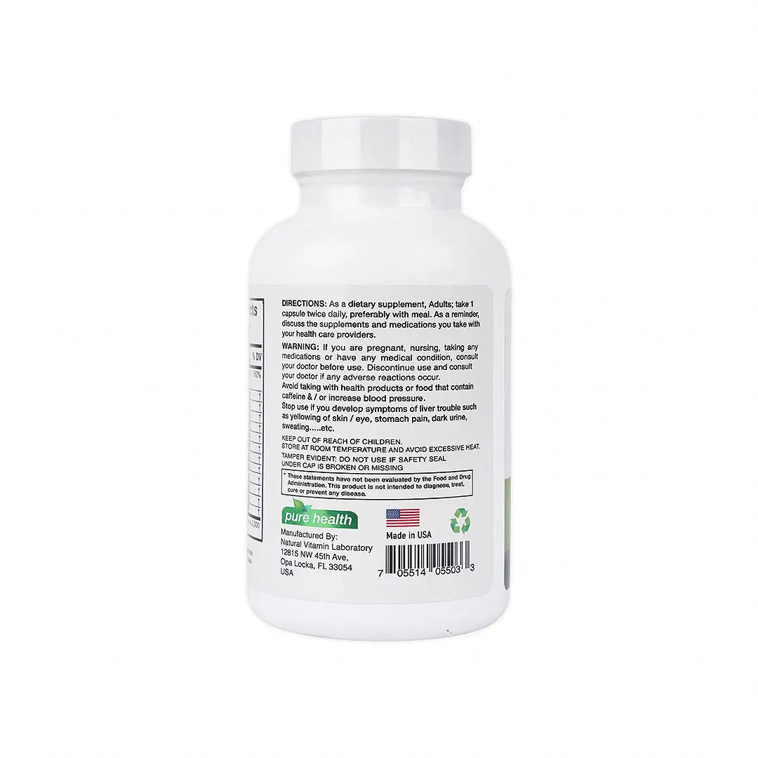 PURE HEALTH PURE ACAI WITH GREEN TEA 60 VEG CAPSULES