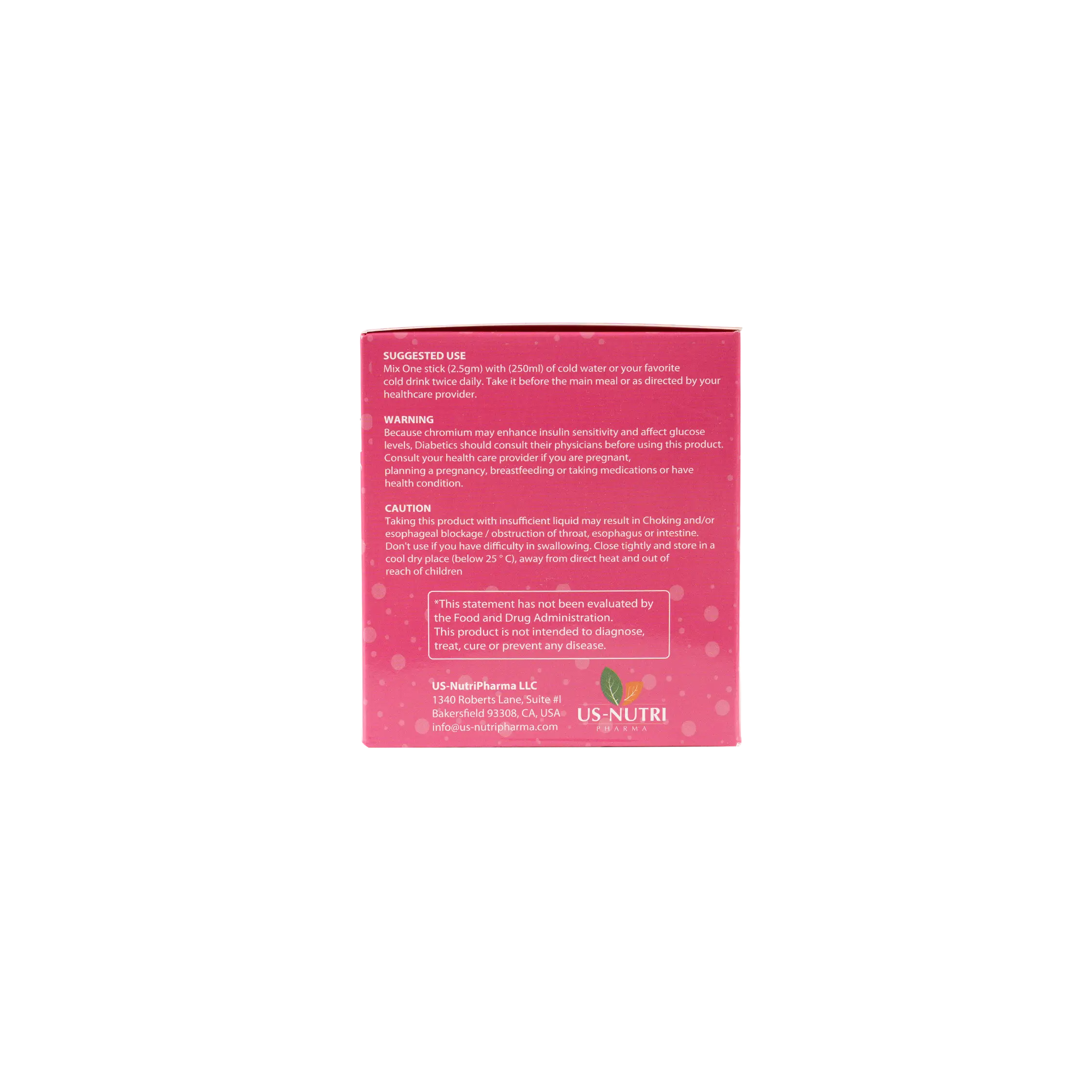 US NUTRI PINK JUICE 60 STICKS