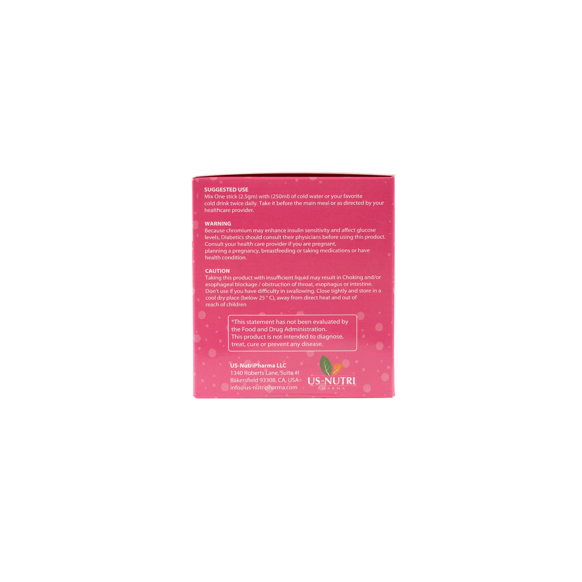 49702-Us Nutri Pink Juice 60 Sticks +1