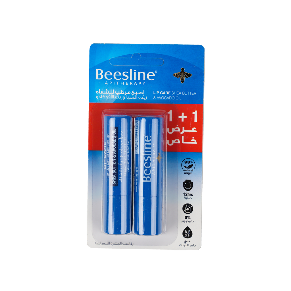 BEESLINE OFFER-LIP CARE SHEA BUTTER&AVOCADO OIL (1+1)