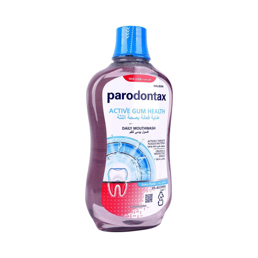 49711-Parodontax Daily Gum Care Extra Fresh Mouthwash 500ml +1