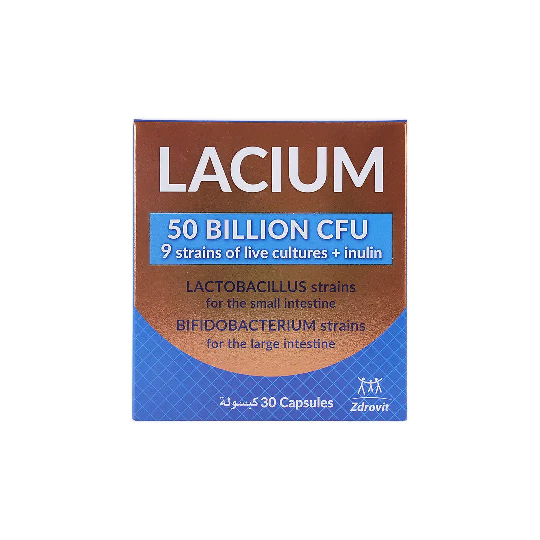 ZDROVIT LACIUM 50 BILLION CFU 30 CAPSULES