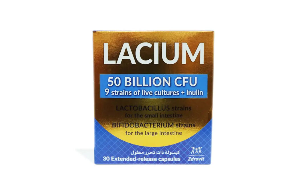 ZDROVIT LACIUM 50 BILLION CFU 30 CAPSULES