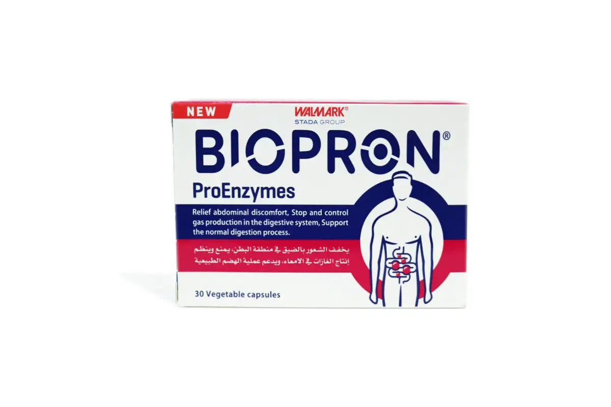 49714-Walmark Biopron Pro Enzymes 30 Veg Capsules