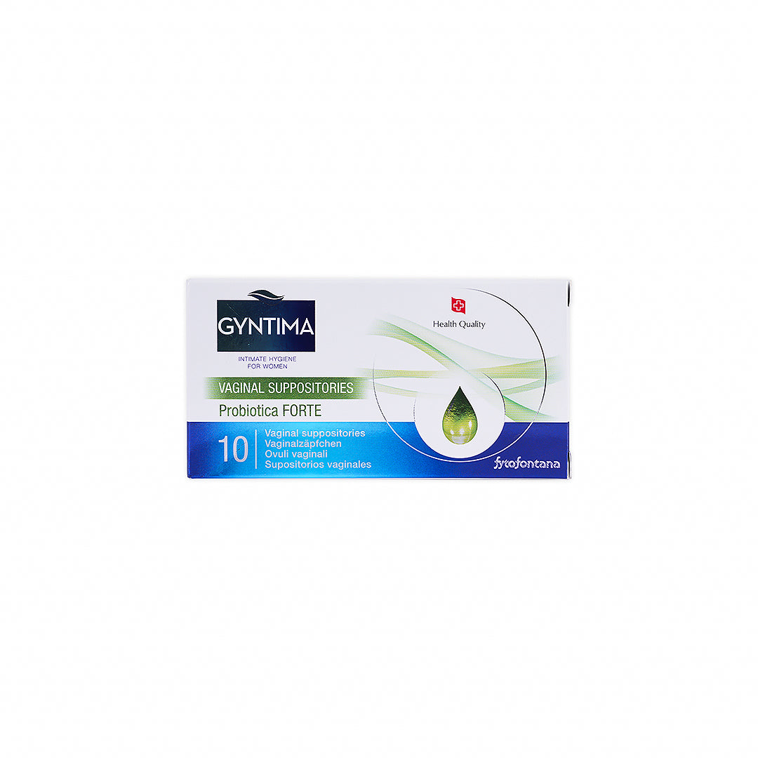 GYNTIMA VAGINAL 10 SUPPOSITORIES