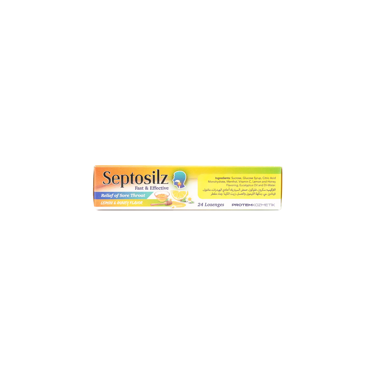 49729-Septosilz Lemon & Honey 24 Lozenges +1