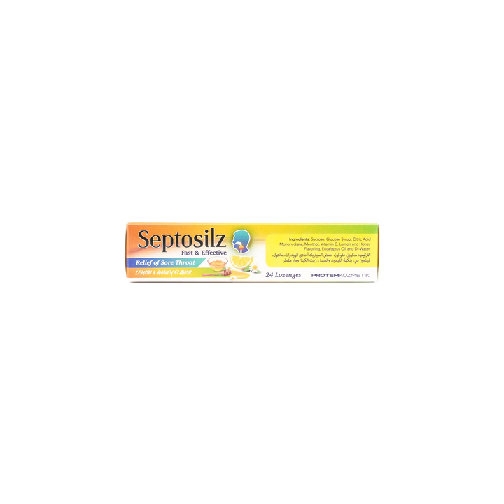 49729-Septosilz Lemon &amp; Honey 24 Lozenges +1