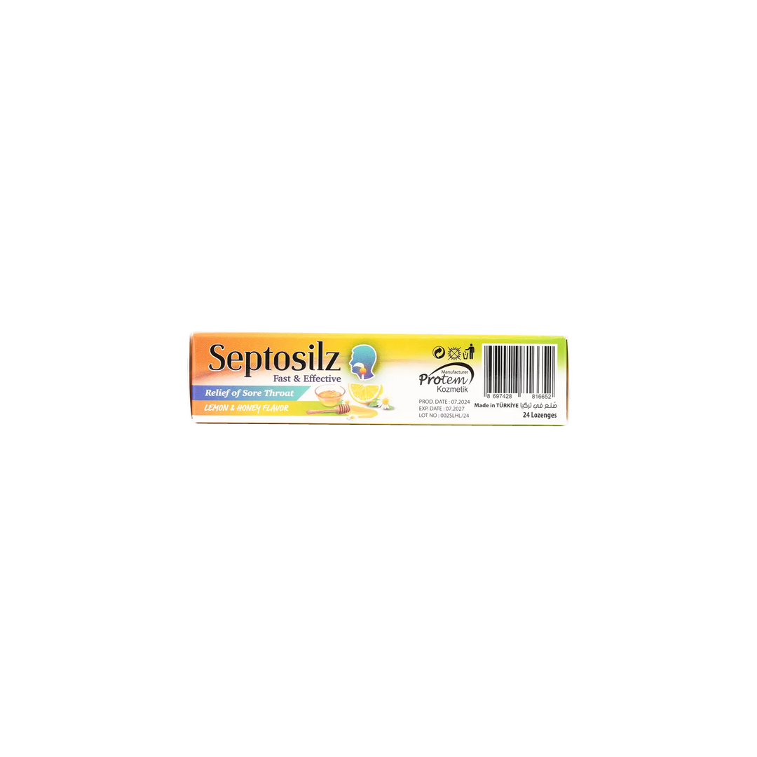 49729-Septosilz Lemon &amp; Honey 24 Lozenges +2