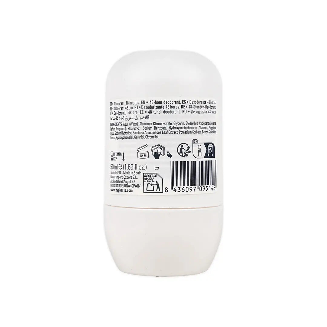 49744-Byphasse Body Deo 48H Extrait De Bambou 50Ml +1