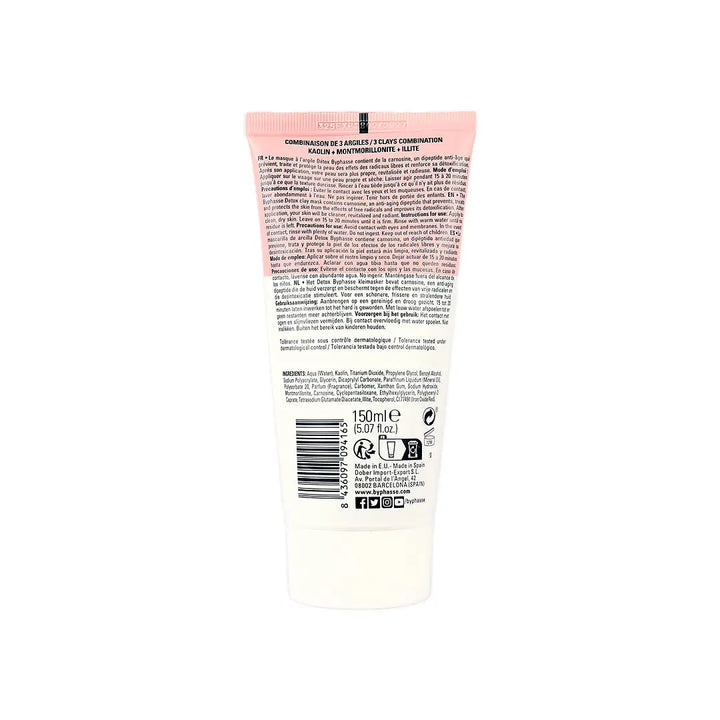 49745-Byphasse Face Anti-Age Detox Clay Mask 150Ml +1