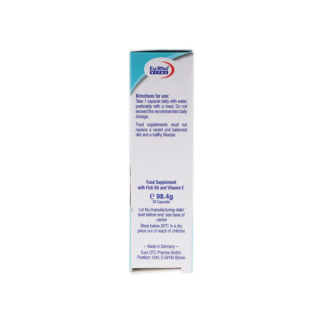 EuRho Vital Omega-3 30 Capsules